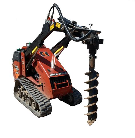 skid steer borehole drill rental 48462|mini drill auger bit rental.